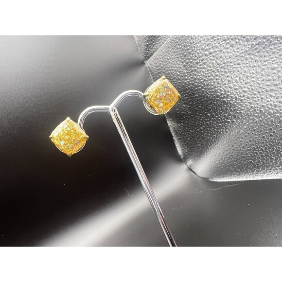 KATE Spade Gold Sparkle Stud Earrings NWT - Picture 4 of 13